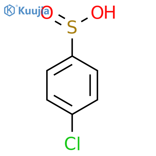 Benzenesulfinic acid,4-chloro- structure