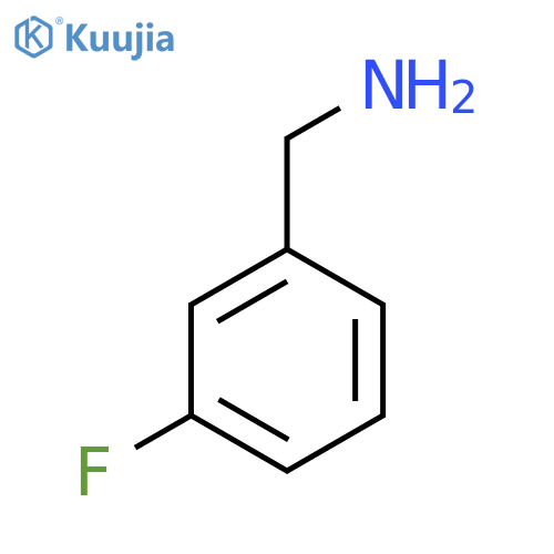 3-Fluorobenzylamine structure