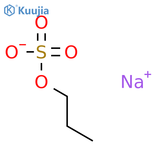 Sulfuric acid,monopropyl ester, sodium salt (1:1) structure