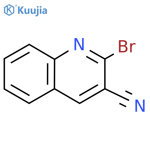 2-Bromoquinoline-3-carbonitrile structure