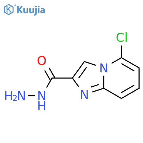 5-Chloroimidazo[1,2-a]pyridine-2-carbohydrazide structure