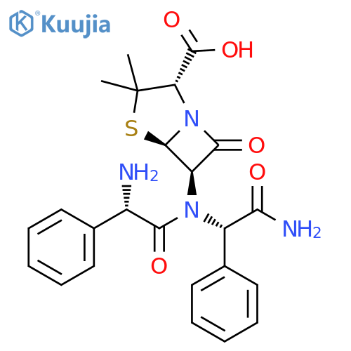 Ampicillin Amino-benzeneacetaldehyde structure