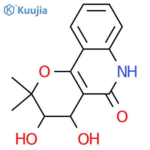 Flindersine; 1',2'-Dihydro, 1'R*,2'S*-dihydroxy structure