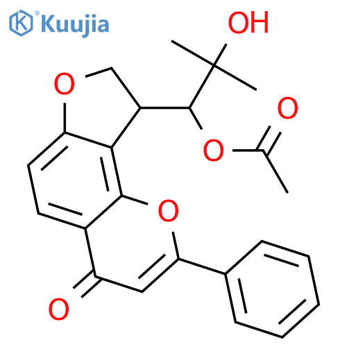 Tephroapollin E; 2''-Ac structure
