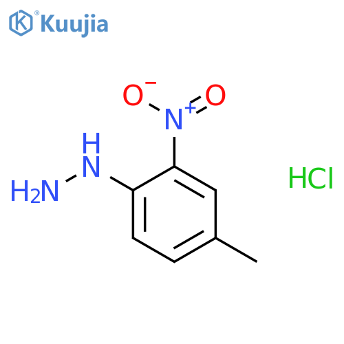 1-(4-Methyl-2-nitrophenyl)hydrazine Hydrochloride structure