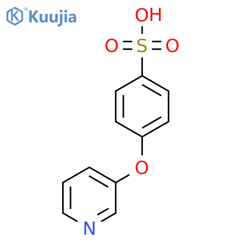 4-(Pyridin-3-yloxy)benzenesulfonic acid structure