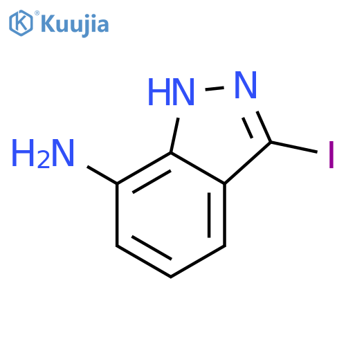 3-Iodo-1H-indazol-7-amine structure