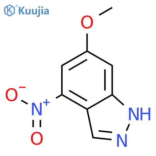 6-Methoxy-4-nitro-1H-indazole structure