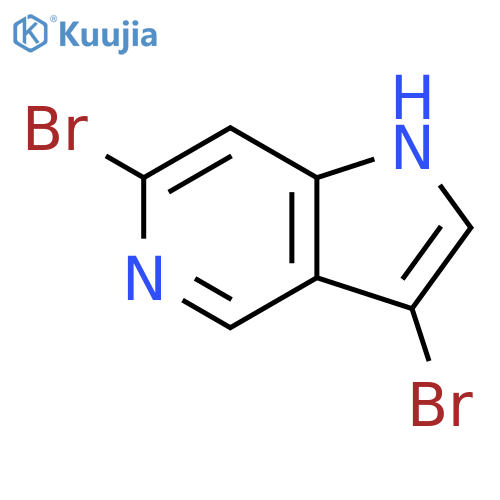 3,6-Dibromo-1H-pyrrolo[3,2-c]pyridine structure