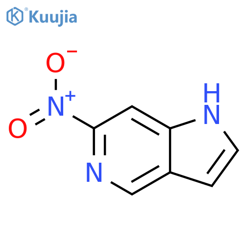 6-Nitro-5-azaindole structure