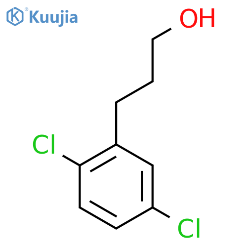 3-(2,5-Dichlorophenyl)propan-1-ol structure