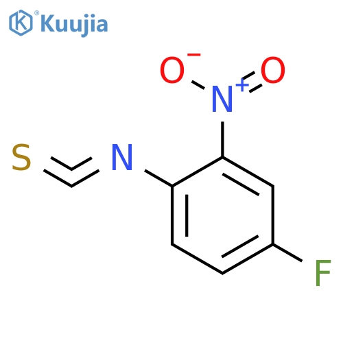 4-Fluoro-2-nitrophenylisothiocyanate structure