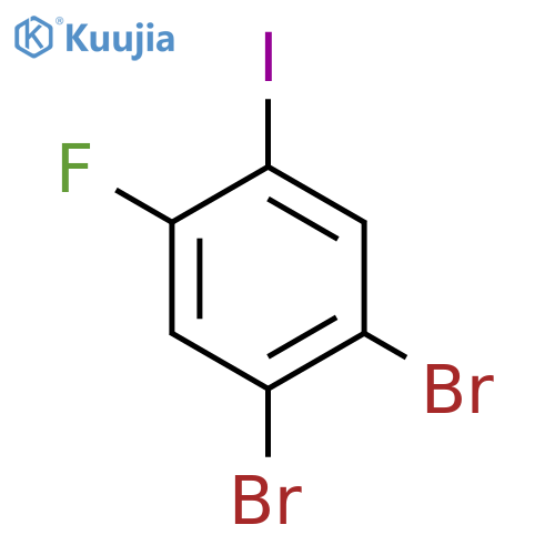 1,2-Dibromo-4-fluoro-5-iodobenzene structure