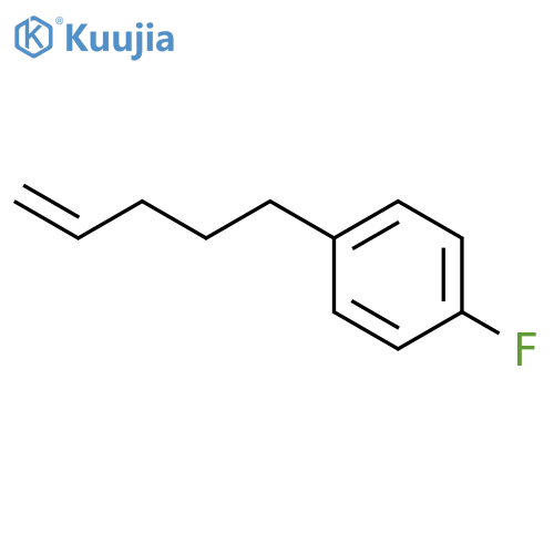 5-(4-Fluorophenyl)-1-pentene structure