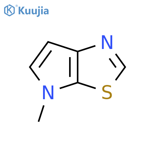 4-Methyl-4H-pyrrolo[3,2-d]thiazole structure