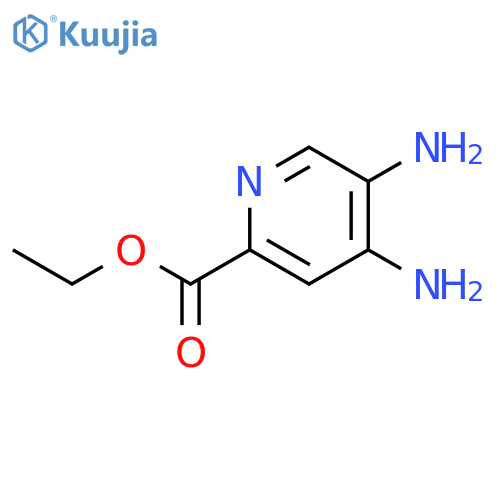 Ethyl 4,5-diaminopicolinate structure
