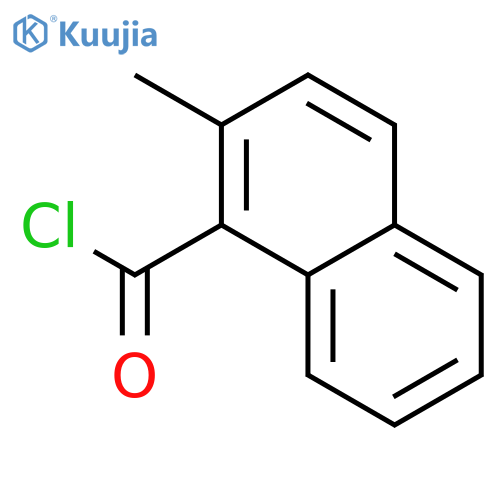 1-Naphthalenecarbonylchloride, 2-methyl- structure