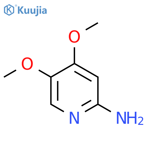 4,5-dimethoxypyridin-2-amine structure