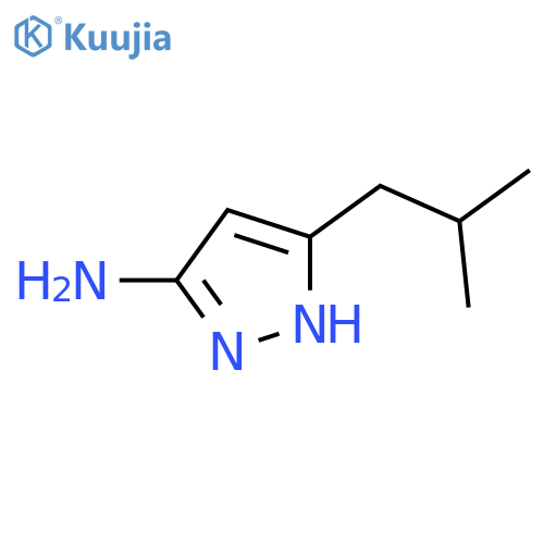 5-Isobutyl-1H-pyrazol-3-amine structure