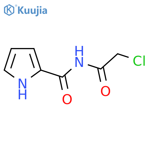 N-(2-Chloroacetyl)-1H-pyrrole-2-carboxamide structure