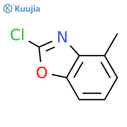 2-chloro-4-methyl-1,3-benzoxazole structure