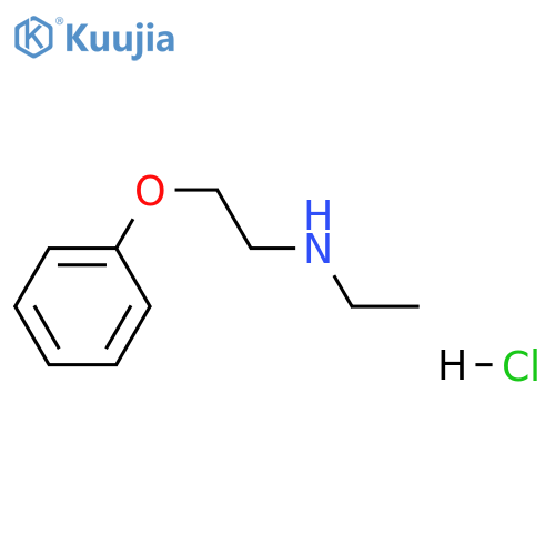 N-ethyl-2-phenoxyethanamine hydrochloride structure