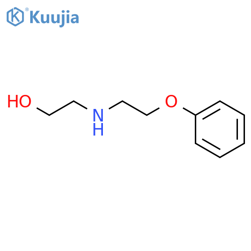 Ethanol, 2-[(2-phenoxyethyl)amino]- structure