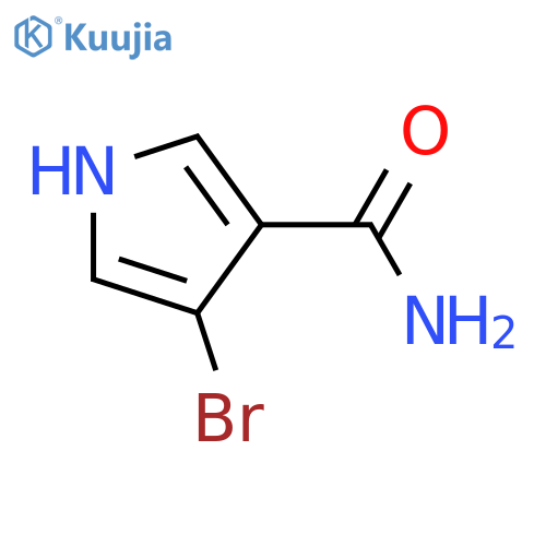 4-Bromo-1H-pyrrole-3-carboxylic acid; Amide structure