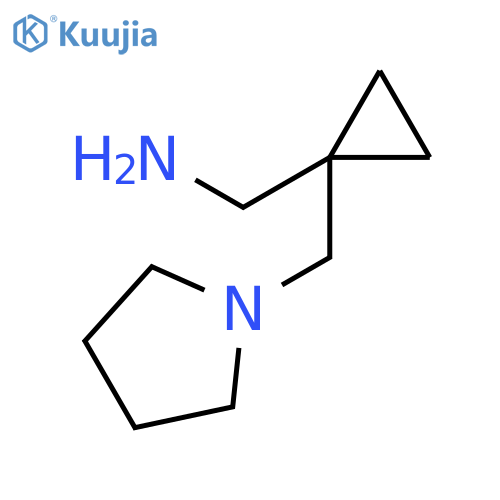 1-1-(1-Pyrrolidinylmethyl)cyclopropylmethanamine Dihydrochloride structure