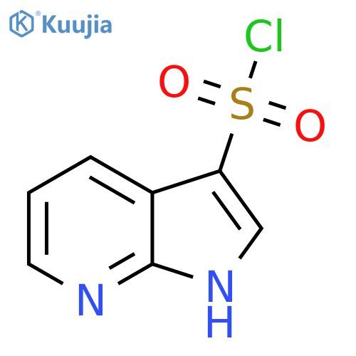 1H-Pyrrolo[2,3-b]pyridine-3-sulfonyl chloride structure