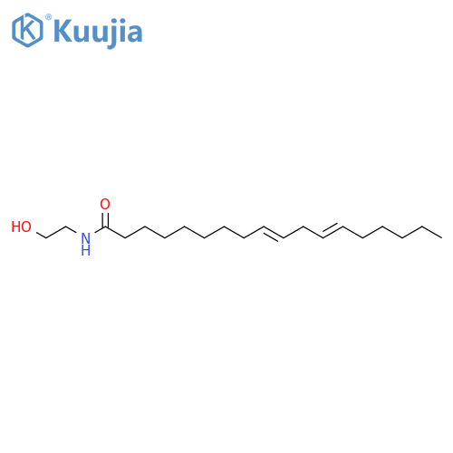 9,12-Octadecadienamide,N-(2-hydroxyethyl)- structure