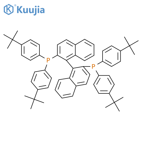 Phosphine, (1S)-[1,1'-binaphthalene]-2,2'-diylbis[bis[4-(1,1-dimethylethyl)phenyl]- (9CI) structure