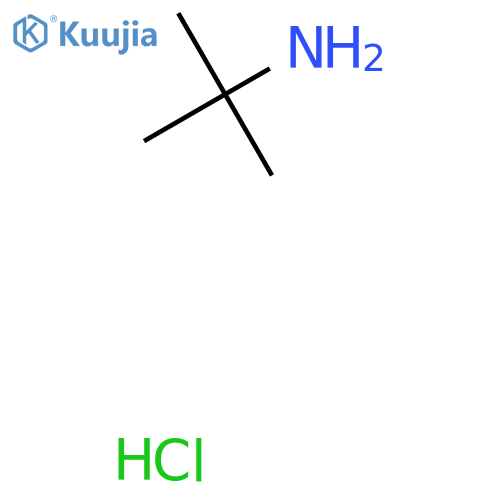 2-Amino-2-methylpropane Hydrochloride structure