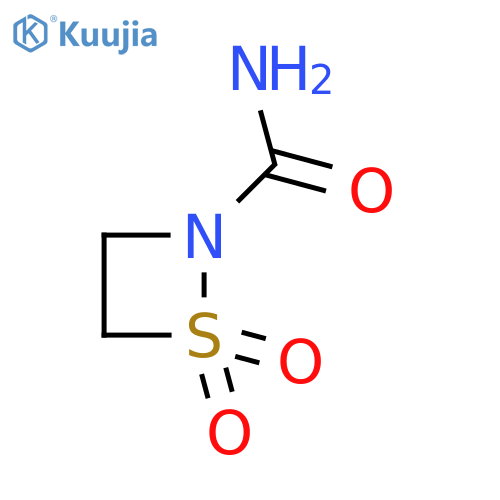 1,2-Thiazetidine-2-carboxamide,1,1-dioxide structure