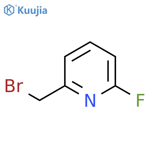 2-(Bromomethyl)-6-fluoropyridine structure