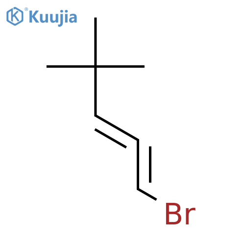 1,2-Pentadiene,1-bromo-4,4-dimethyl- structure