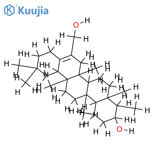 16-Pachysanene-3beta,28-diol structure