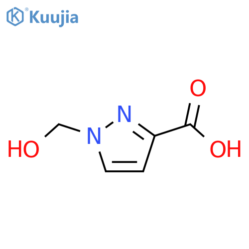 1-(Hydroxymethyl)-1H-pyrazole-3-carboxylic Acid structure
