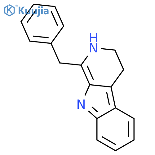 1-benzyl-3,4-dihydro-2h-pyrido[3,4-b]indole structure