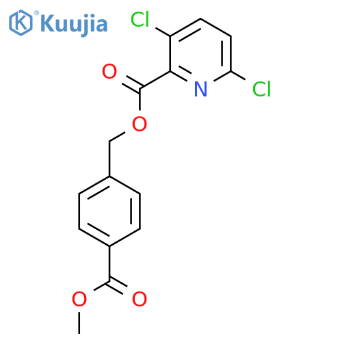 [4-(Methoxycarbonyl)phenyl]methyl 3,6-dichloropyridine-2-carboxylate structure