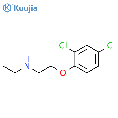 [2-(2,4-dichlorophenoxy)ethyl](ethyl)amine structure