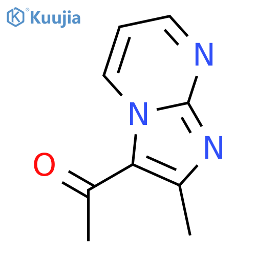 1-(2-methylimidazo[1,2-a]pyrimidin-3-yl)-Ethanone structure