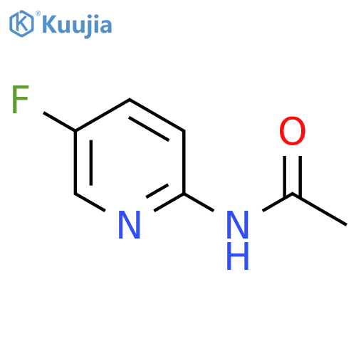 2-Acetamido-5-fluoropyridine structure