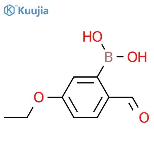 5-Ethoxy-2-formylphenylboronic acid structure