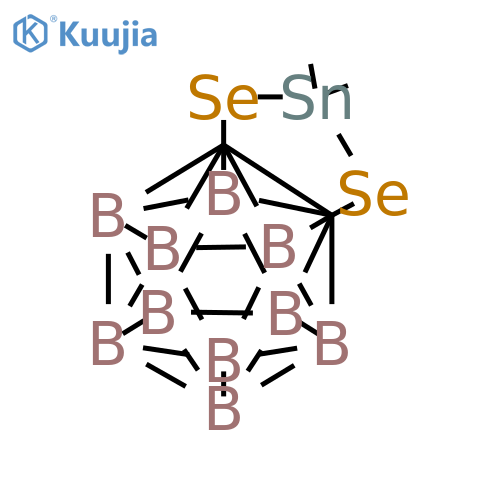 1,2-Dicarbadodecaborane(12), 1,2-[(dimethylstannylene)bis(seleno)]- structure