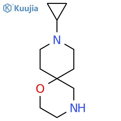 9-Cyclopropyl-1-oxa-4,9-diazaspiro[5.5]undecane structure