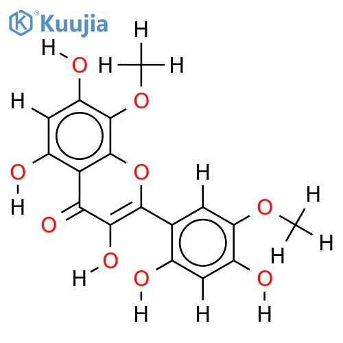 3,5',8-Tri-Me ether-2',3,4',5,5',7,8-Heptahydroxyflavone structure
