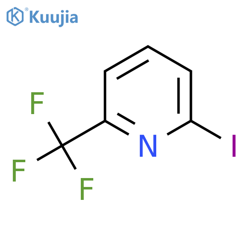2-Iodo-6-(trifluoromethyl)pyridine structure