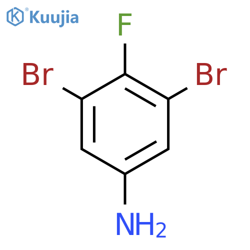 3,5-Dibromo-4-fluoroaniline structure