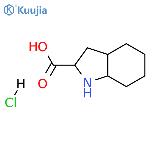 D-Octahydroindole-2-carboxylic acid-HCl structure